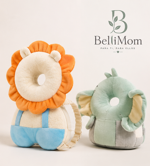 Kit Protección Total Bellimom™ | Cojín Anticaídas + Cojín Cervical para Bebé