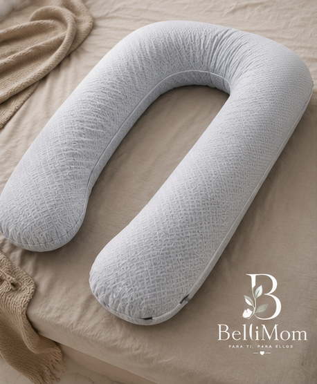 Almohada de Embarazo Ergonómica en Forma de U | Descanso Total Bellimom