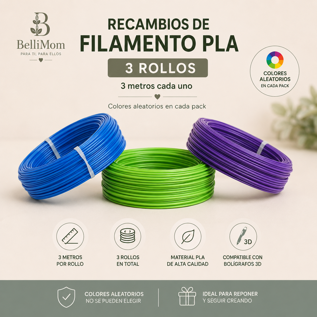 Kit Creativo 3D Ultimate™ | Bolígrafo 3D + 18 Metros de Filamento PLA